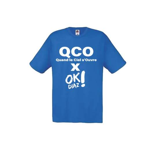 T-shirt bleu ok diaz