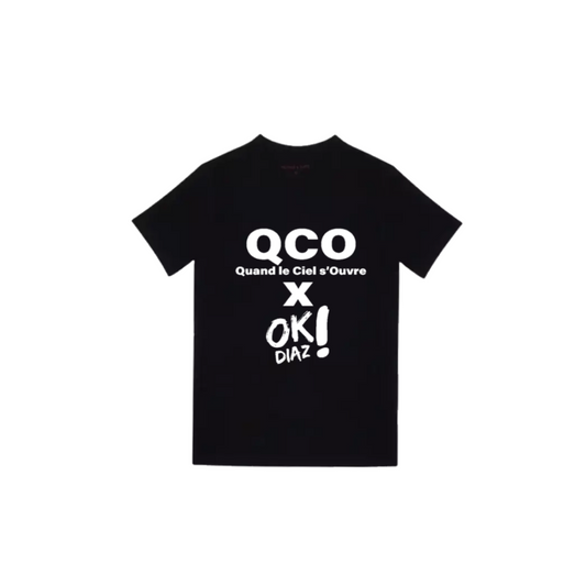 T-shirt ok diaz Qco noir